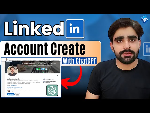 How to Create LinkedIn Account Using ChatGPT | Profile Optimization & Personal Branding