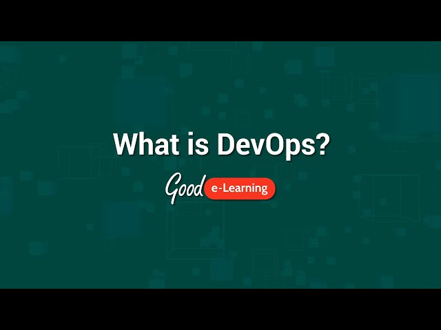 What is DevOps? - Good e-Learning (DevOps tutorial)