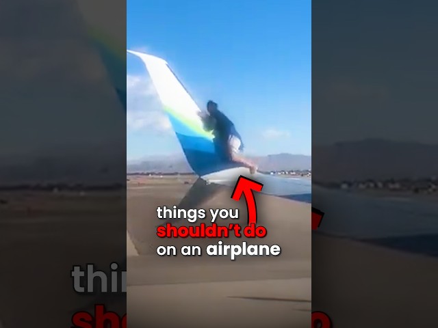 DON'T Do This on an Airplane