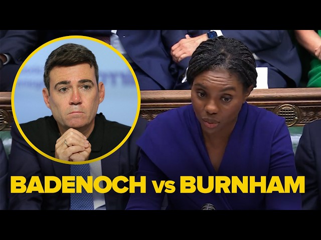 IN FULL: Kemi Badenoch CHALLENGES Andy Burnham on his first day in Parliament as Prime Minister