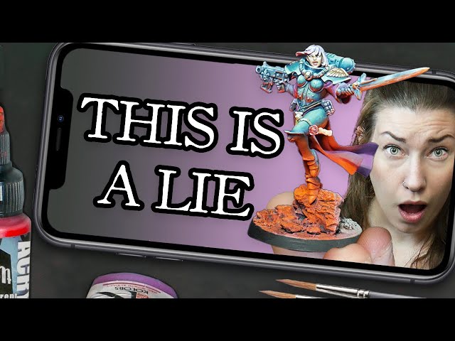 I'm RUINING YOUR Miniature Painting