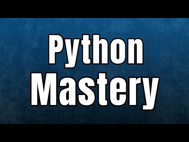 How to Learn Python - 8 Week Python Mastery