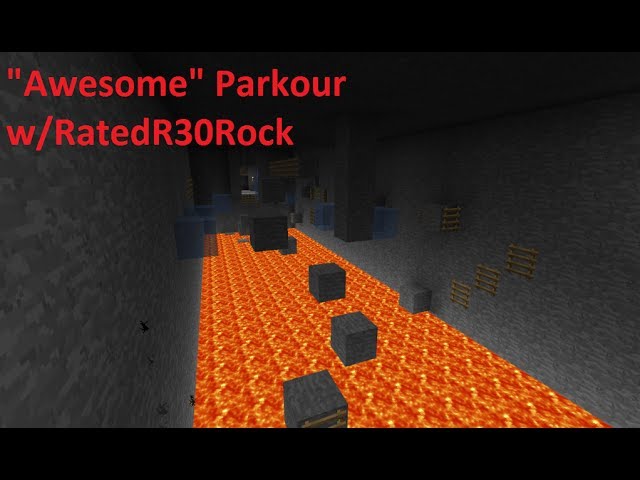 Minecraft Xbox 360 "Awesome" Parkour w/RatedR30Rock
