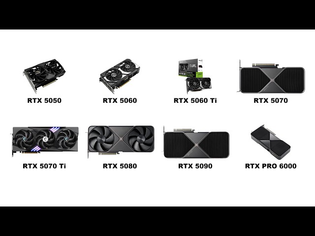 Every RTX 50 Series GPU Explained