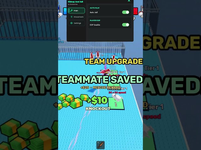 Kidnap And Jail Script | Auto Jail #roblox #sosiskomras