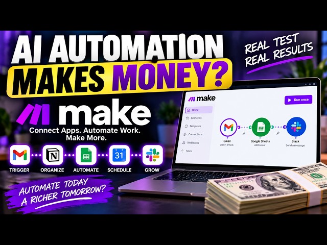 Can AI Automation Actually Make You Money? I Tested Make.com