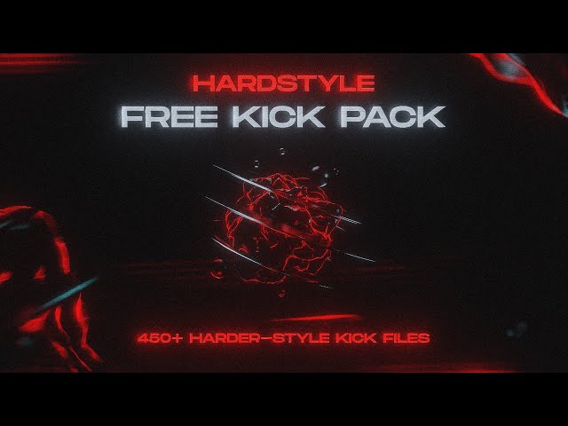 FREE Hardstyle Kick Sample Pack | 450+ Files (Psy Kicks, Lazer Kicks, Mid-Intro, Pitched)