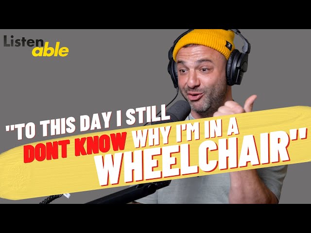 Lenny Redrose -  (Paraplegic and recovering drug addict) | ListenABLE EP72