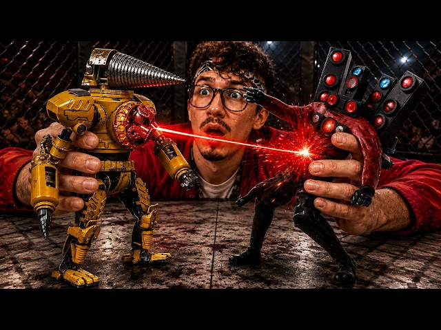 DO NOT Watch At 3 AM! 🚨 TITAN DRILLMAN VS LEGO TITANS! Who Wins the Ultimate Battle? 😱
