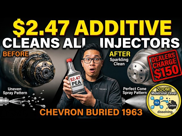 $2 47 Additive CLEANS Fuel Injectors  No Mechanic  BURIED Since 1963