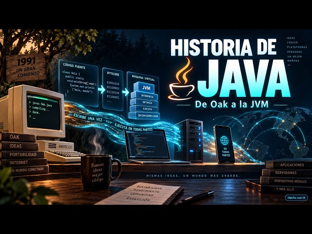 Historia de Java: de Oak a la JVM, Android y el Software Empresarial
