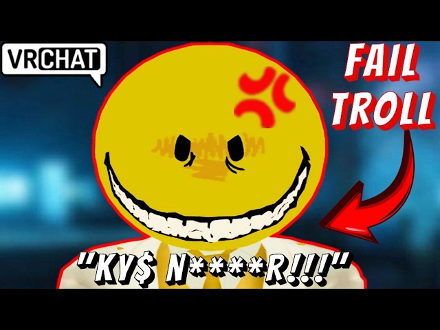 Exposing The Fail Troll Epidemic of VR Chat | VRChat Trolling