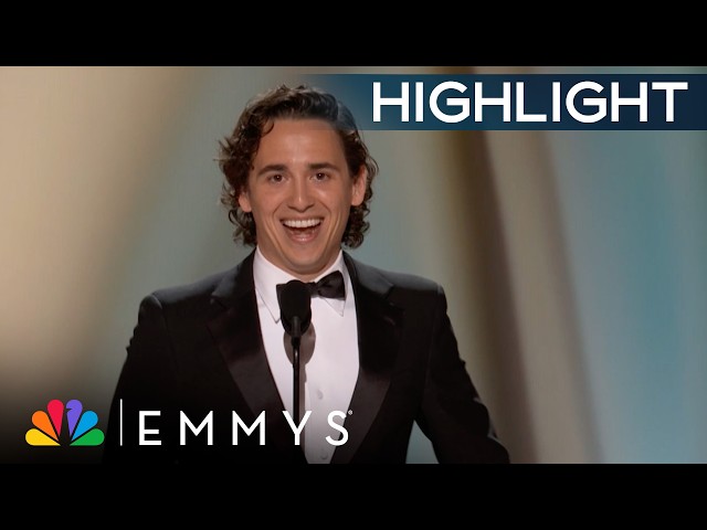 Marcello Hernández Totally Plays It Cool With Zendaya | 78th Emmy Awards | NBC