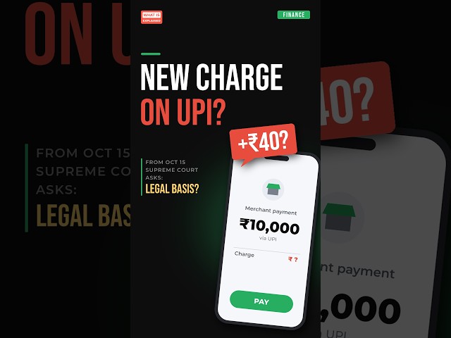 Will You Pay Extra on UPI Above ₹2,000? #upi