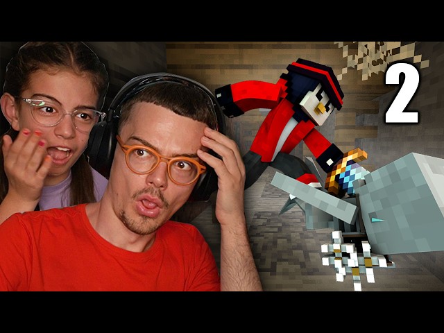 WHEN MINECRAFT BECOME HORROR - Ep.2 - Minecraft with my sister Aryana