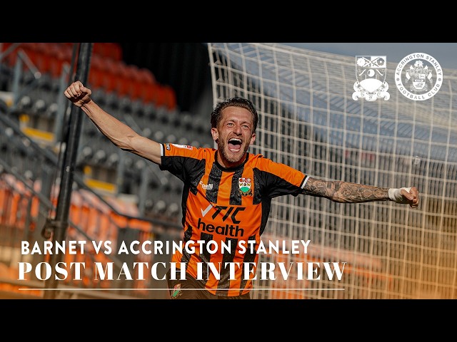 Charlie Lakin Post-Match | Accrington Stanley