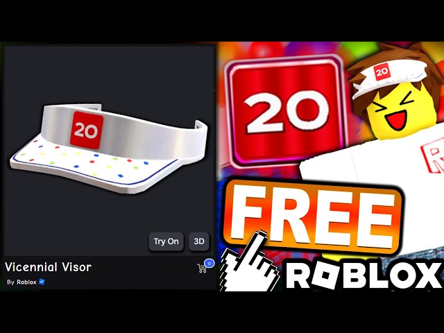 EVENT! HOW TO GET Vicennial Visor! (THE HUNT ROBLOX 20)