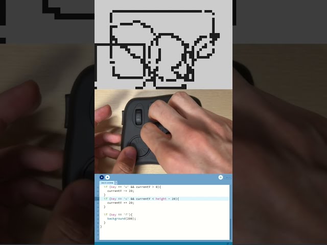 Coding Etch a Sketch in 60 seconds|TourBox Elite