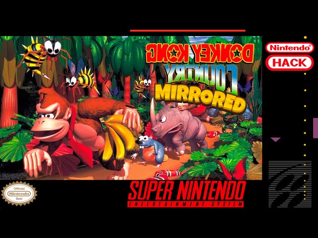[SNES Hack] Donkey Kong Country Mirrored