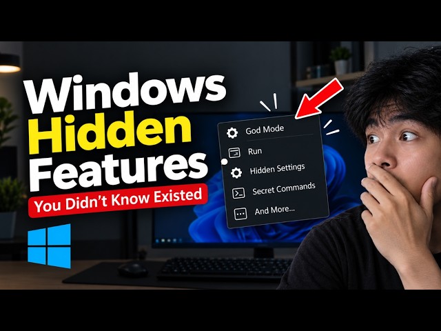 Windows Has SECRET Features?! Try These 10