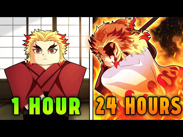 Surviving As 0.5% FLAME BREATHING V2 RENGOKU In Roblox Weak Legacy 2