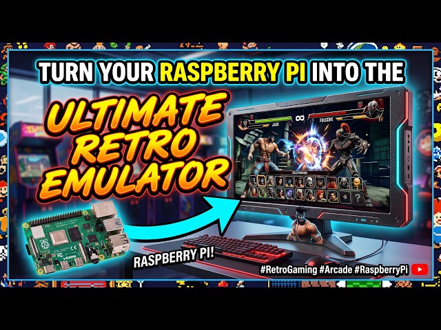 Turn Your Raspberry Pi Into the Ultimate Arcade Machine