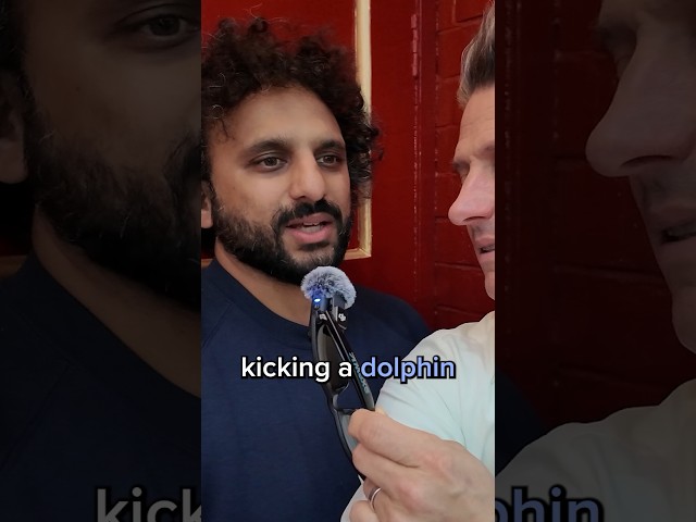 Nish Kumar's Confession! 🐬💥 #nishkumar #keepcup #sustainability