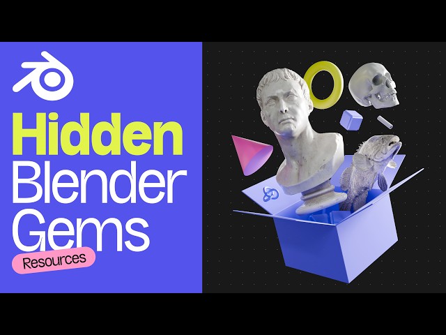 5 Blender Resources I Wish I Knew Sooner - Free Assets, Tools & Websites for Blender 3D