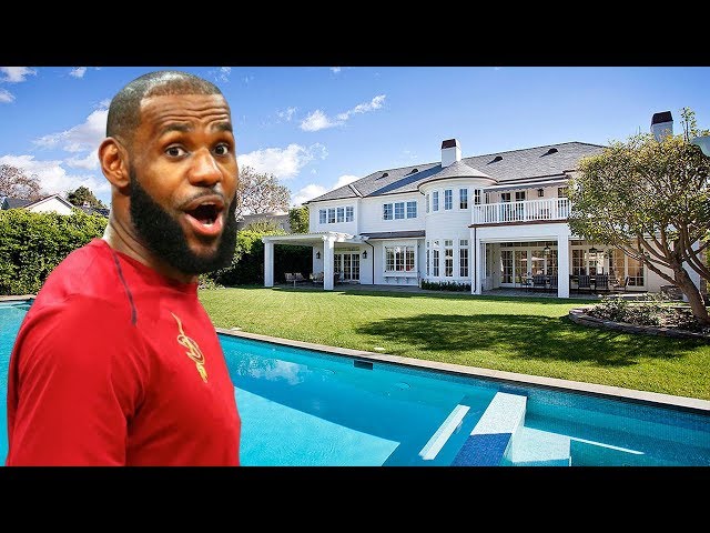 LeBron James's Luxury House ($19.5M) in Los Angeles (Inside & Interior & Exterior)
