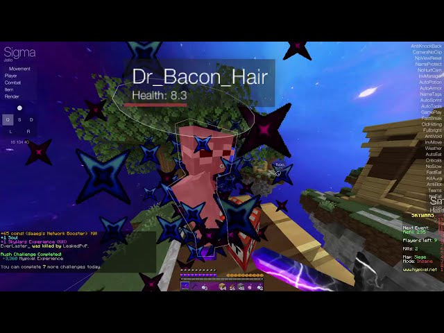 1 hour of a hacker's POV on Hypixel [NO BAN, NO DEATH]