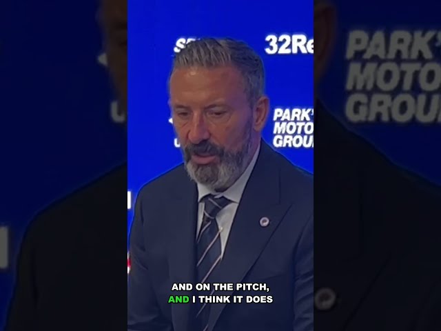 'Delighted for the players' - Derek McInnes' Reaction to Rangers 3-0 Celtic #rangers #rangersfc