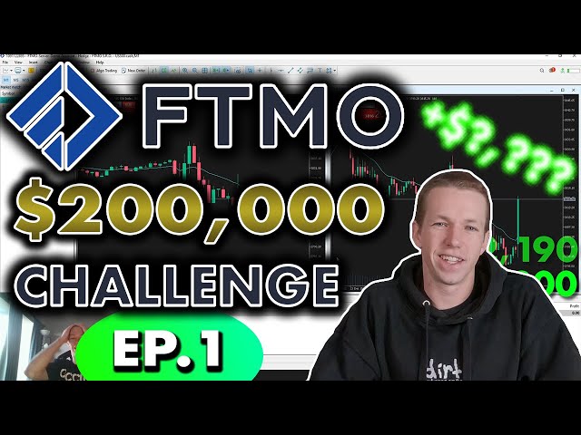 FTMO $200K Day Trading Challenge LIVE Episode 1