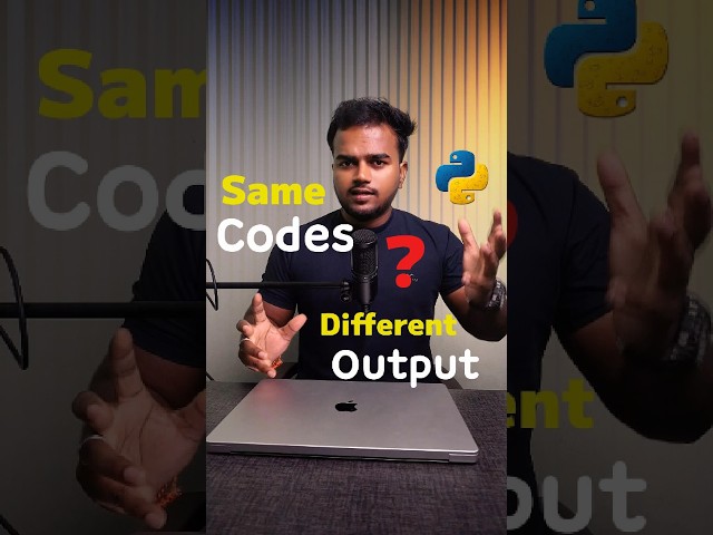 Why is-keyword Gives Different Output for String vs List in Python? #python #shorts  #tech