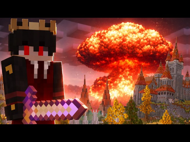 I Built An Orbital Strike Cannon In Minecraft