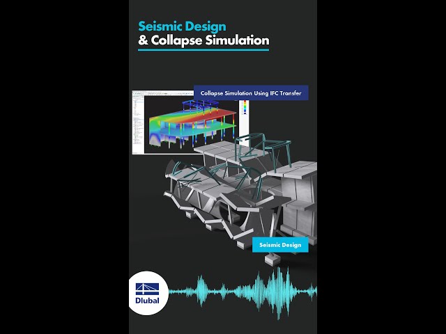 Collapse Simulation | RFEM 6 | Blender #Shorts