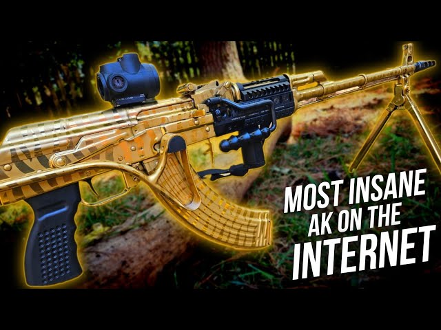 Most Absurd AK47 of 2026... GOLD TIGER RPK