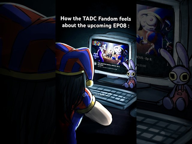 WAITING FOR THE EP08 TADC | The Amazing Digital Circus #tadc #animationmeme