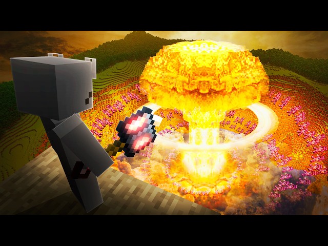 We made a Nuke Mace in Minecraft