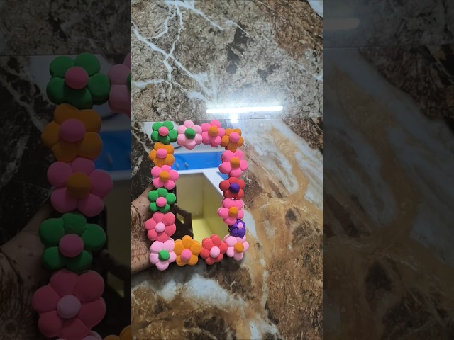 #DIY mirror🪞flower🌺decoration craft ideas 💡#thanksforwatching#pleasesubscribe🙏🥹#shorts#youtubeshorts