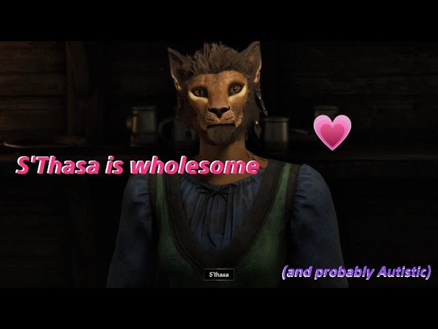 Wholesome & Biblically Autistic Khajiit S'Thasa