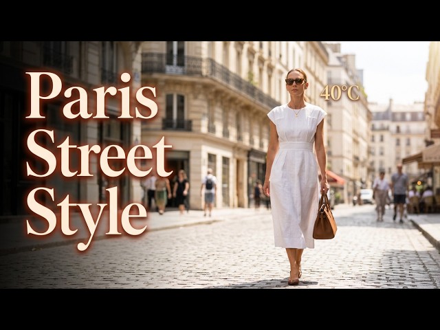Paris Fashion 2026: Effortless Summer Elegance