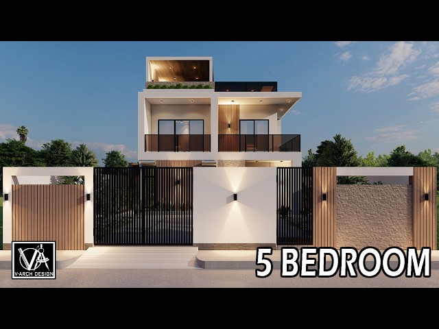 3 Storey Modern Elegant House Design