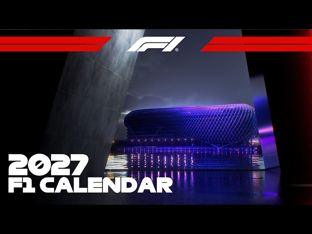 2027 Formula 1 Calendar... F1 Intro Style!