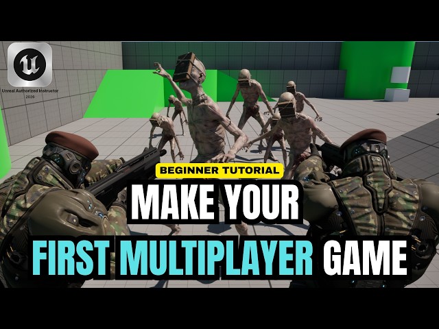 Unreal Engine Multiplayer Tutorial - Full Beginner Course