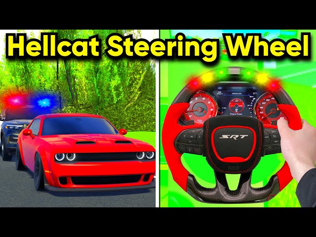 Driving a crazy HELLCAT with a STEERING WHEEL in Southwest Florida!