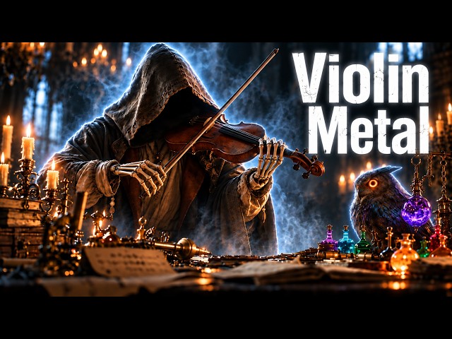 When Strings Find the Secret 🎻🦉🧪 | Violin x Heavy Metal Instrumental