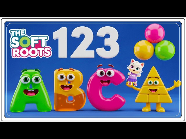Preschool Learning activities for 3 year olds at home | Learn ABC Phonics Shapes Numbers Colors 🌈