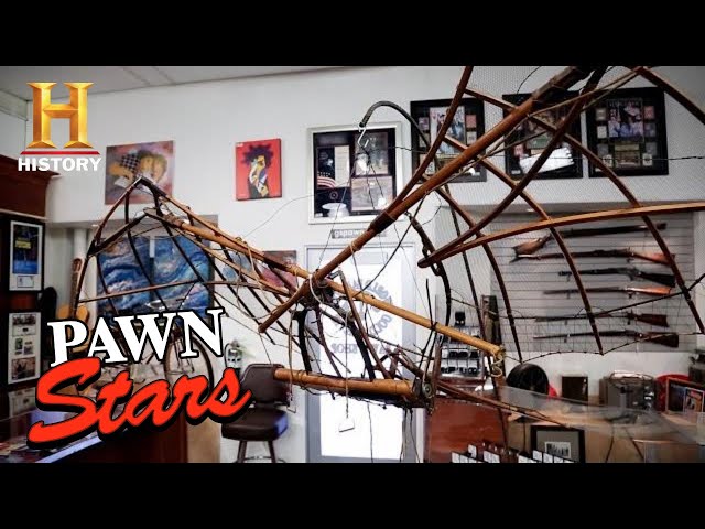 SKY-HIGH PRICE for Da Vinci Flying Machine (Season 18) | Pawn Stars