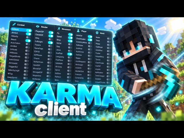 Best Free Ghost Client For 1.8.9? Karma Client Review