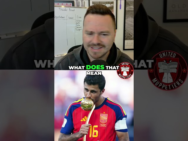 How Rodri could be the key to United's window